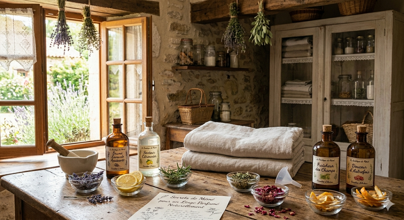Les secrets de Mémé : parfumer naturellement sa maison avec les brumes d’intérieur et de linge