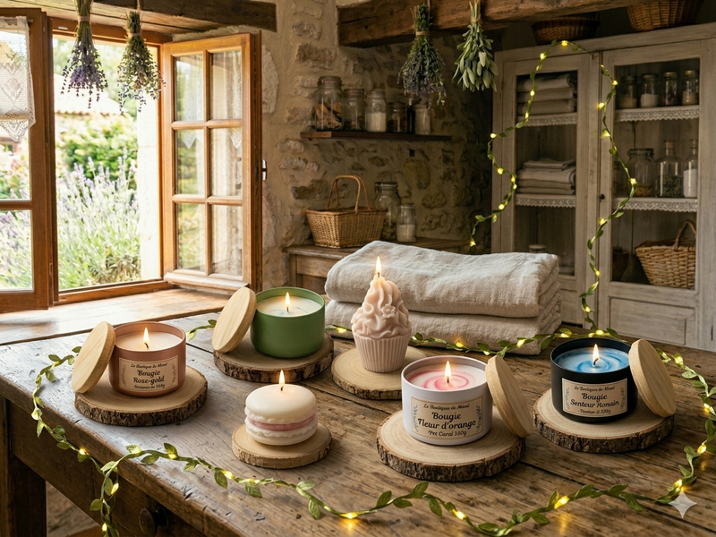 Les secrets de Mémé : la magie des bougies naturelles pour une maison douce et chaleureuse
